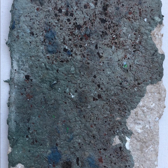 Upcycled Recycled Handpressed Paper Wall Art - Picture 3 of 5